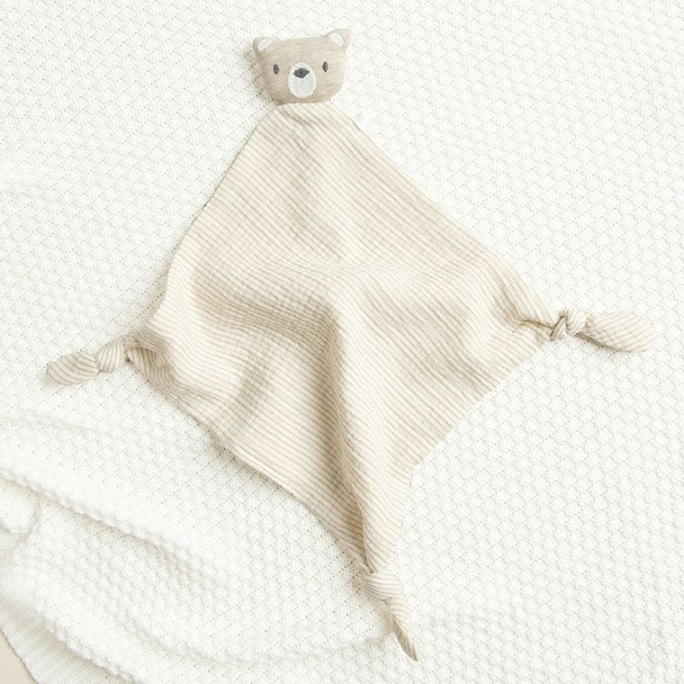 Cool Club, Komplet niemowlęcy, Body z długim rękawem, Bluza rozpinana, Półśpiochy, Pielucha muślinowa, mix