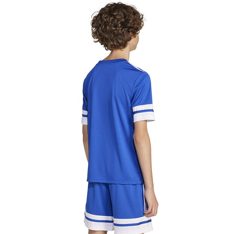 T-shirt dziecięcy, biały, Adidas Squadra