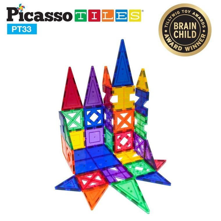 Picasso, Diamenty, klocki magnetyczne, 100 elementów
