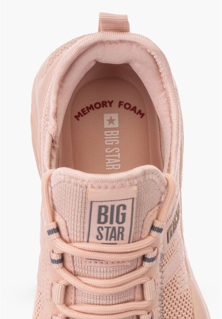 Buty sportowe damskie, różowe, Big Star