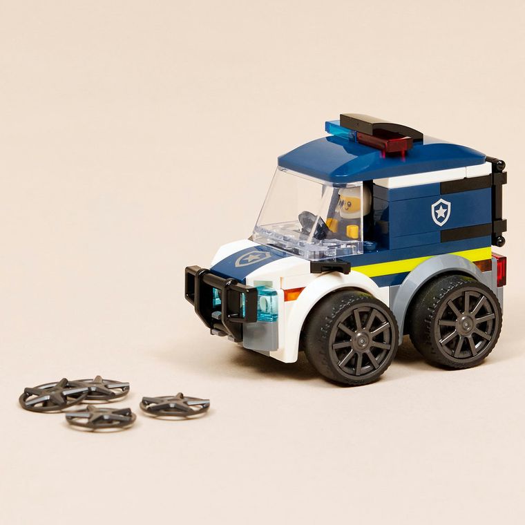 LEGO City, Pojazdy - Ciężarówka policyjna, 60481