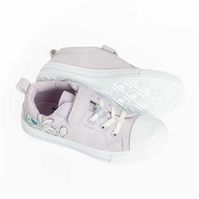 Cool Club, Trampki slip on dziewczęce, czarne, Lilo i Stitch